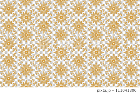 亞洲風格圖案32（金色） 111041800