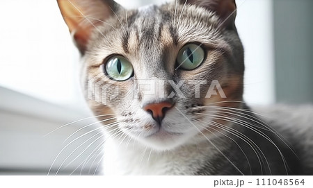 猫(ロシアンブルー) 猫(ロシアンブルー) 111048564