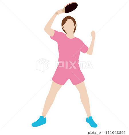 女子卓球選手 女子卓球選手 111048893
