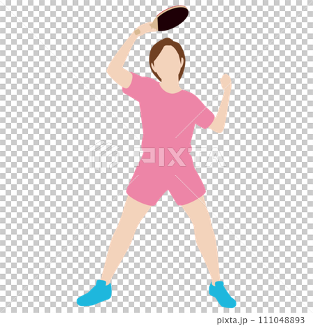 女子卓球選手 女子卓球選手 111048893