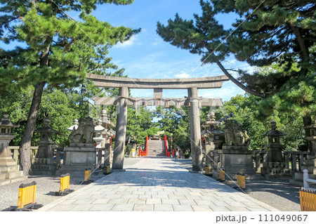 大阪・住吉大社 表参道・西鳥居 大阪・住吉大社 表参道・西鳥居 111049067