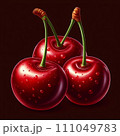 サクランボのイラスト 111049783