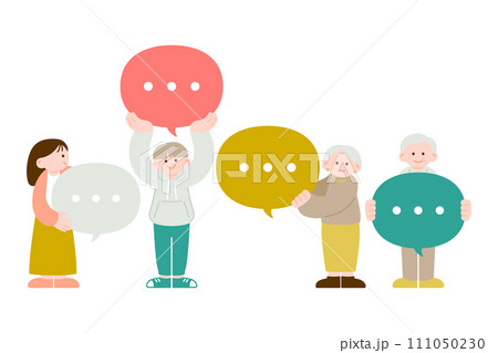 様々な世代の意見やコメント 様々な世代の意見やコメント 111050230