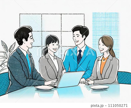 社内ミーティング② 社内ミーティング② 111050271