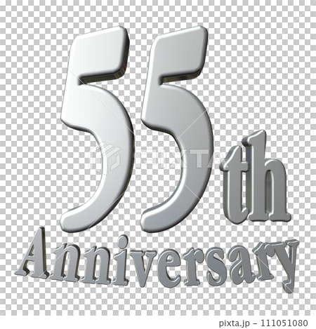 3DCG角色「55th Anniversary/55週年」銀、銀 111051080