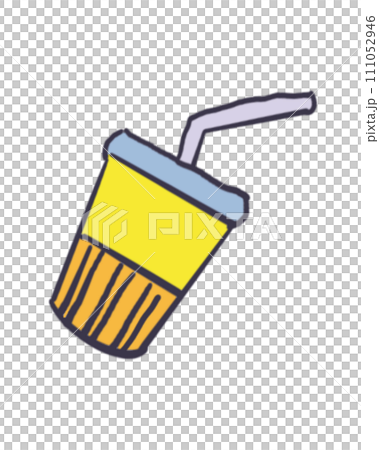 Fancy soft drinks fast food 111052946