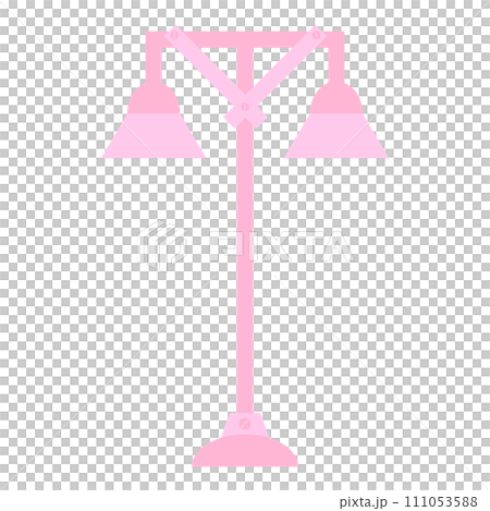 Pink lamp 111053588