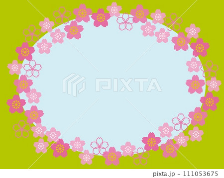 桜　フレーム 111053675
