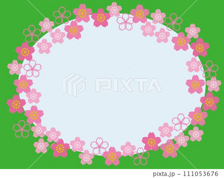 桜　フレーム 111053676