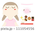 虫歯と歯磨きのセット 111054556
