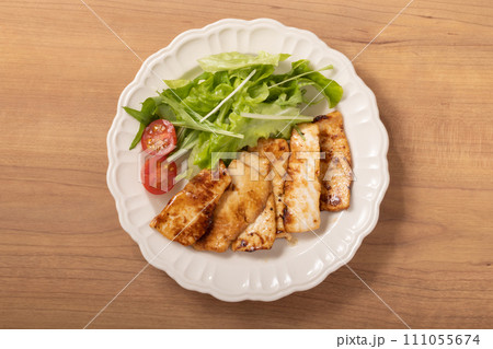 めかじき バター醤油焼き めかじき バター醤油焼き 111055674