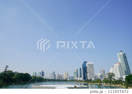 Benjakitti Park in Bangkok（バンコクのベンチャキティ公園） 111055872