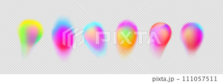 Blur gradient circle shape with gradation of color Blur gradient circle shape with gradation of color 111057511