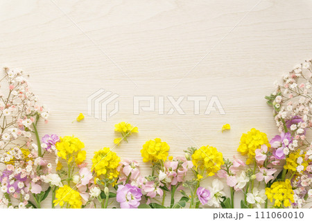 春が来た！春のフラワーフレーム 111060010