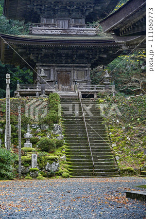 棡山　明通寺　三重塔（国宝） 111060773
