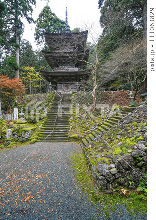 棡山 明通寺 三重塔(国宝) 棡山 明通寺 三重塔(国宝) 111060829