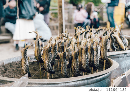 鮎の塩焼き 111064185