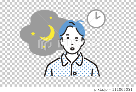 People: A man who can't sleep late at night 111065051