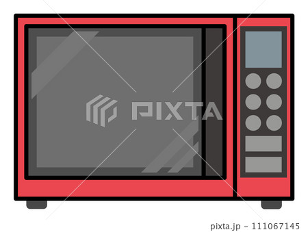 冷凍の食品を温めたり調理が出来るオーブン電子レンジのイラスト 冷凍の食品を温めたり調理が出来るオーブン電子レンジのイラスト 111067145