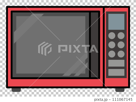 冷凍の食品を温めたり調理が出来るオーブン電子レンジのイラスト 冷凍の食品を温めたり調理が出来るオーブン電子レンジのイラスト 111067145