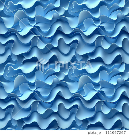 abstract blue 3d geometric background 111067267