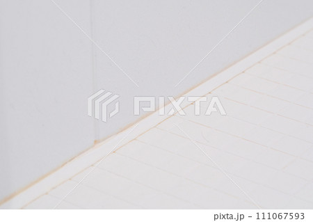 お風呂の汚れ パッキンのピンクカビ お風呂の汚れ パッキンのピンクカビ 111067593