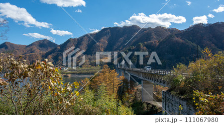 不動大橋 八ッ場ダム 群馬県 不動大橋 八ッ場ダム 群馬県 111067980