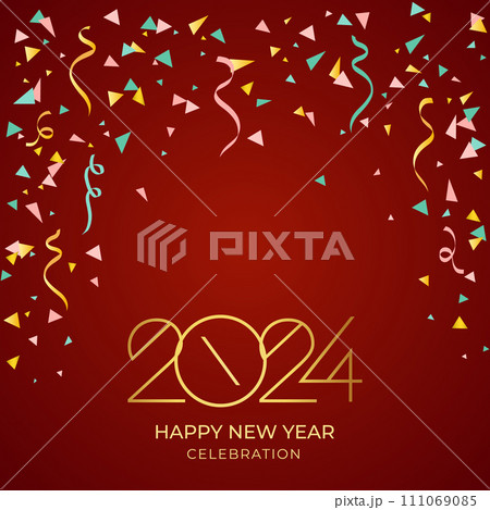 Happy Chinese New Year, celebrating 2024 Happy New Year banner, Chinese New Year background. Happy Chinese New Year, celebrating 2024 Happy New Year banner, Chinese New Year background. 111069085