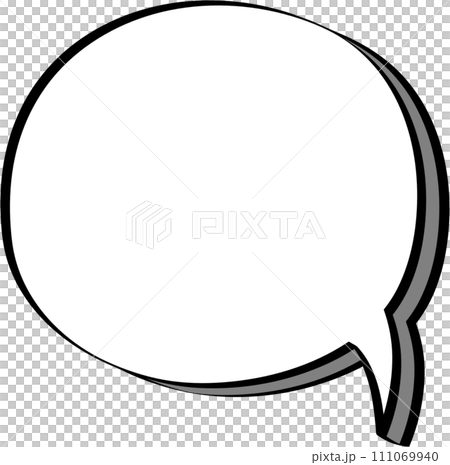 3d black and white color speech bubble balloon icon sticker memo keyword planner text box banner, flat png transparent element design 3d black and white color speech bubble balloon icon sticker memo keyword planner text box banner, flat png transparent element design 111069940