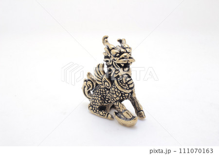 a Bronze Qi lins or Qilin, mythical hooved chimerical a Bronze Qi lins or Qilin, mythical hooved chimerical 111070163