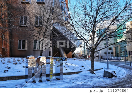 冬のマサチューセッツ工科大学 (MIT in winter) 111076864