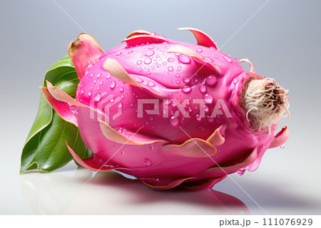 Exotic tropical fruit pitaya close-up Exotic tropical fruit pitaya close-up 111076929