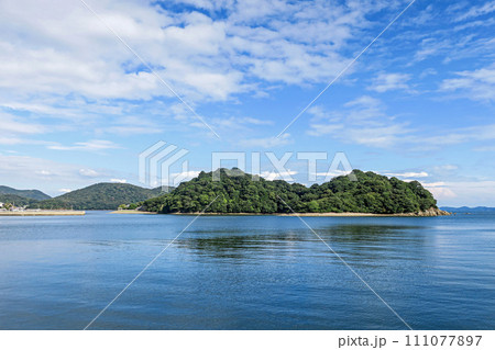 兵庫・赤穂市 晩夏の坂越・生島（生島樹林） 111077897