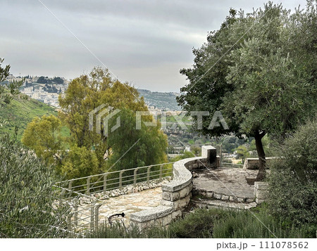 Descent to the Gehenna Valley in Jerusalem Descent to the Gehenna Valley in Jerusalem 111078562