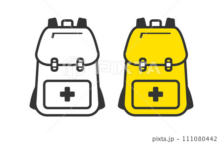 防災グッズ　リュック　非常用袋 111080442