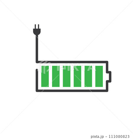 charging battery icon vector element design template charging battery icon vector element design template 111080823