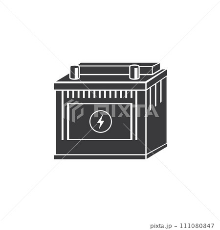 black car battery icon vector element design template black car battery icon vector element design template 111080847