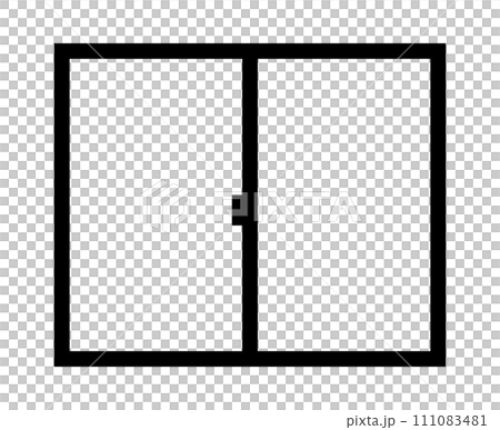 Window silhouette Window silhouette 111083481