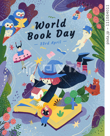 Little witch World book day poster 111084011