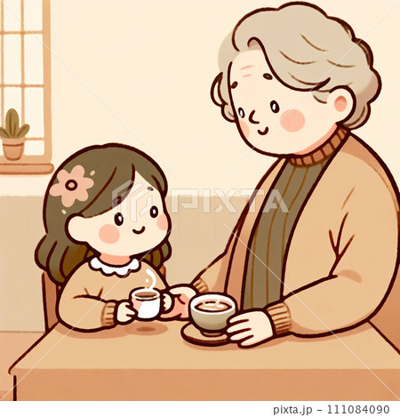 孫とお茶を 孫とお茶を 111084090