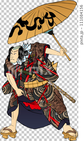 浮世繪歌舞伎演員第 119 部分 111084156