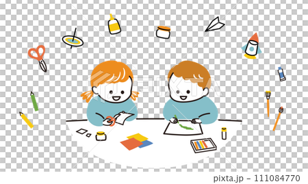 crafts and children 111084770