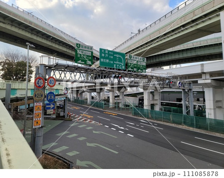 2024/01/27 都市高速の高架下 - 日本 大阪府 大阪市港区 2024/01/27 都市高速の高架下 - 日本 大阪府 大阪市港区 111085878