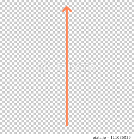 Orange Arrow Line Up Arrow Line Top Arrow Line Element 111086039