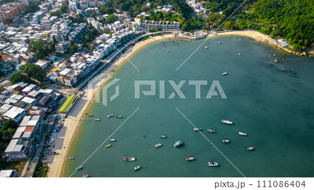 view of Tung Wan Beach at Hong Kong Jan 6 2024 view of Tung Wan Beach at Hong Kong Jan 6 2024 111086404