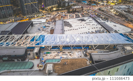 Dec 31 stadium under construction, Kai Tak Sports Park Dec 31 stadium under construction, Kai Tak Sports Park 111086473