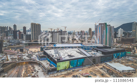 stadium under construction, Kai Tak Sports Park Dec 31 2023 111086543