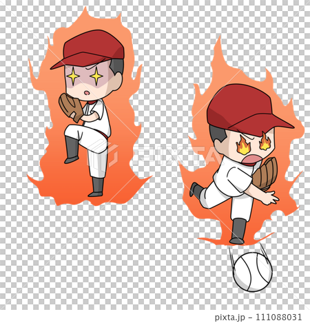 圖 2 具有光環的棒球投手的模式 - 男性 111088031