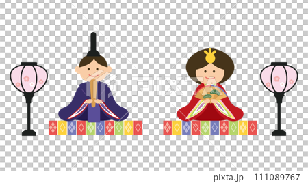 Dairi-sama 和 Hina 娃娃的插圖集 111089767