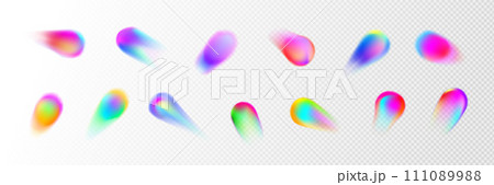 Blur gradient circle shape with gradation of color Blur gradient circle shape with gradation of color 111089988